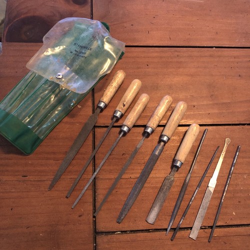 Set file vintage stahlwille - file,